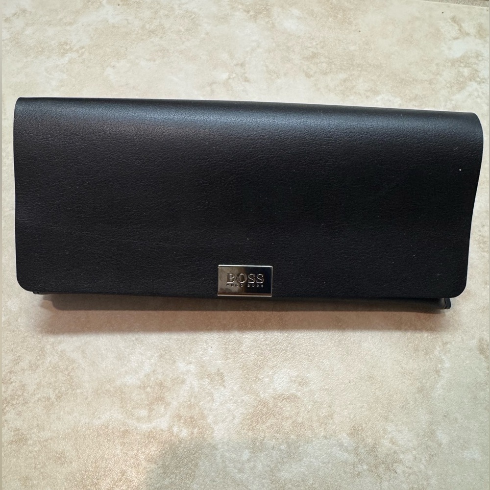 Hugo Boss Black Leather Sunglasses Box
